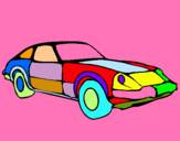 Dibuix Cotxe esportiu  pintat per roger ruiz