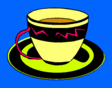 Dibuix Tassa de cafè pintat per saray