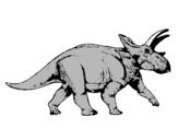 Dibuix Triceratops pintat per marta