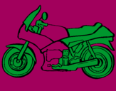 Dibuix Motocicleta pintat per RICHARD