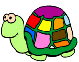 Dibuix Tortuga pintat per la tortu