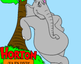 Dibuix Horton pintat per laura torras