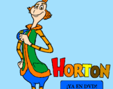 Dibuix Horton - Alcalde pintat per horton iya en dvD