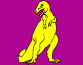 Dibuix Tiranosaurios rex  pintat per orioltorrentsgrau
