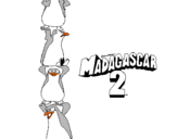 Dibuix Madagascar 2 Pingüins pintat per dani alrefai