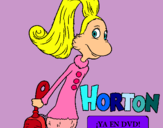 Dibuix Horton - Sally O'Maley pintat per a que esta guapa?