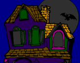 Dibuix Casa del misteri  pintat per roger 10