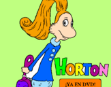 Dibuix Horton - Sally O'Maley pintat per maria