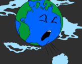 Dibuix Terra malalta pintat per paula