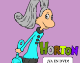 Dibuix Horton - Sally O'Maley pintat per raiana