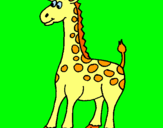 Dibuix Girafa pintat per brenda3