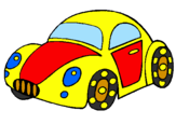 Dibuix Cotxe de joguina  pintat per Martí