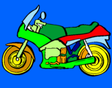 Dibuix Motocicleta pintat per GERARD