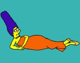 Dibuix Marge pintat per maria mas far    