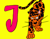 Dibuix Jaguar pintat per juliatona
