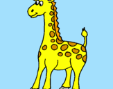 Dibuix Girafa pintat per sara