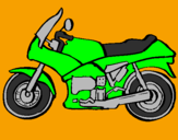 Dibuix Motocicleta pintat per gerard-co