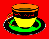 Dibuix Tassa de cafè pintat per TA