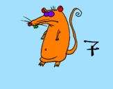 Dibuix Rata pintat per  david parra