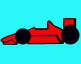 Dibuix Fórmula 1 pintat per BANESA