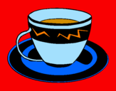 Dibuix Tassa de cafè pintat per anna