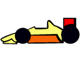 Dibuix Fórmula 1 pintat per DIDAC