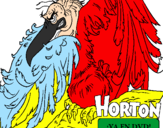 Dibuix Horton - Vlad pintat per aleix