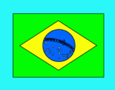 Dibuix Brasil pintat per John