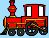 Dibuix Tren pintat per fs