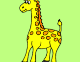 Dibuix Girafa pintat per Aina