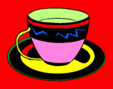 Dibuix Tassa de cafè pintat per patricia