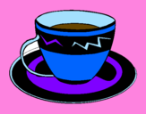 Dibuix Tassa de cafè pintat per mónica losada
