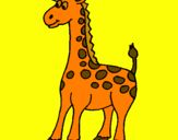Dibuix Girafa pintat per elisa