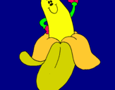Dibuix Banana pintat per maialen