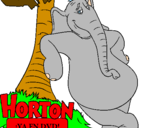 Dibuix Horton pintat per ana is