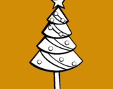 Dibuix Arbre de nadal II  pintat per crispelleta