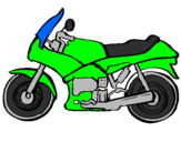 Dibuix Motocicleta pintat per berni