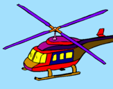 Dibuix Helicòpter  pintat per Baby Joe