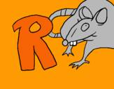 Dibuix Rata pintat per lluis