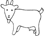 Dibuix Cabra pintat per Janot