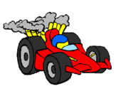 Dibuix Cotxe de Fórmula 1 pintat per Camio1