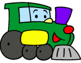 Dibuix Tren pintat per TREN