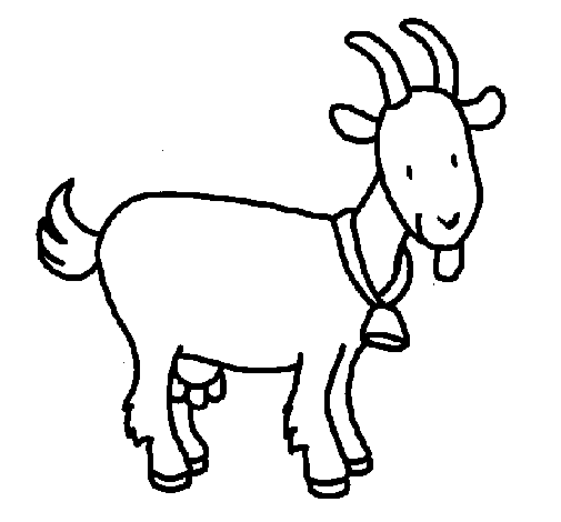 Dibuix Cabra pintat per claudia