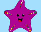 Dibuix Estrella de mar pintat per irene - estrella