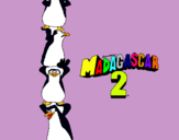 Dibuix Madagascar 2 Pingüins pintat per DÍDAC