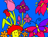 Dibuix Fauna i flora pintat per 123456789