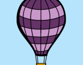Dibuix Globus aerostàtic pintat per ona