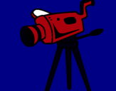 Dibuix Càmera cinematogràfica  pintat per Clàudia