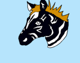 Dibuix Zebra II pintat per laura
