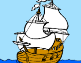 Dibuix Vaixell pintat per vaixell